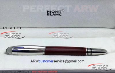 Perfect Replica New Montblanc Starwalker Rollerball Pen Red Barrel